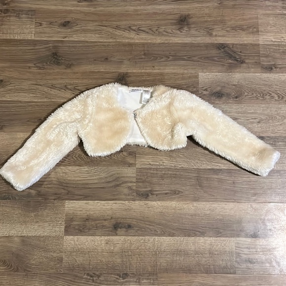 Blueberi Boulevard Fuzzy Jacket Size 6/6x - Picture 1 of 3